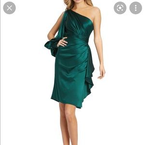 Ieena for Mac Duggal one shoulder dress